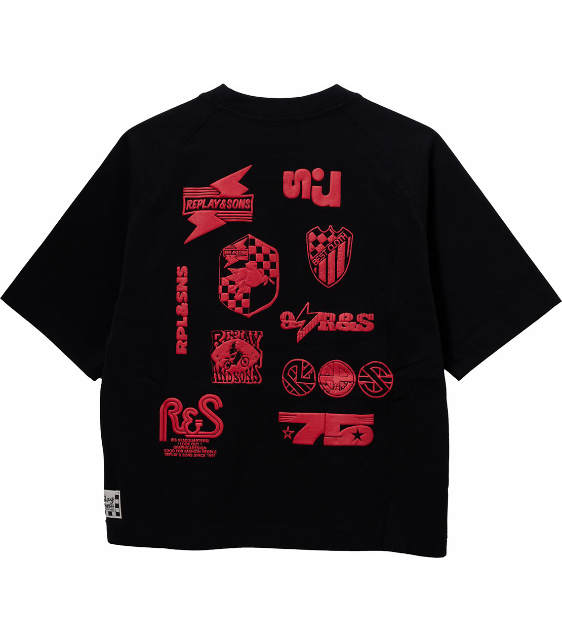 ボーイズ Tシャツ 詳細画像 ブラック 2